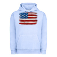Pigment Grape Ice american flag distressed background Urban Hoodie - MaliasSmallBusiness