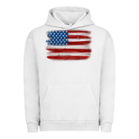 Pigment Lunar Rock american flag distressed background Urban Hoodie - MaliasSmallBusiness