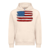 Sandshell american flag distressed background Urban Hoodie - MaliasSmallBusiness