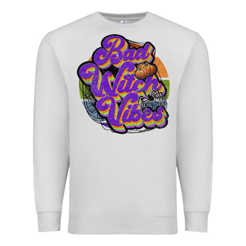 Bad Witch Vibes Premium Sweatshirt by JahusDesignShop | Teevron