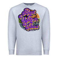 Heather Grey bad witch vibes Premium Sweatshirt - JahusDesignShop