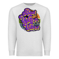 Oatmeal Heather bad witch vibes Premium Sweatshirt - JahusDesignShop