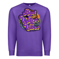 Purple bad witch vibes Premium Sweatshirt - JahusDesignShop