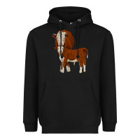 Black hareford Heavyweight Hoodie - JahusDesignShop