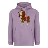 Lavender hareford Heavyweight Hoodie - JahusDesignShop