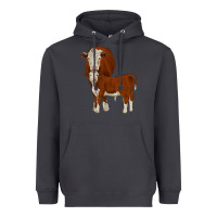 Smoke hareford Heavyweight Hoodie - JahusDesignShop