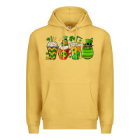 Antique Gold st. patricks day coffee cups Premium Hoodie - MaliasSmallBusiness