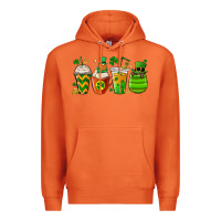 Carrot st. patricks day coffee cups Premium Hoodie - MaliasSmallBusiness