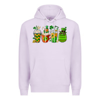 Lilac st. patricks day coffee cups Premium Hoodie - MaliasSmallBusiness