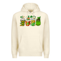 Sandshell st. patricks day coffee cups Premium Hoodie - MaliasSmallBusiness