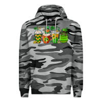 Slate Camo st. patricks day coffee cups Premium Hoodie - MaliasSmallBusiness