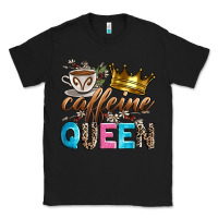 Black caffeine queen Classic Tee - Zillion Design Studio