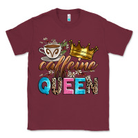 Burgundy caffeine queen Classic Tee - Zillion Design Studio