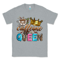 Heather Grey caffeine queen Classic Tee - Zillion Design Studio