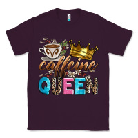 Plum caffeine queen Classic Tee - Zillion Design Studio