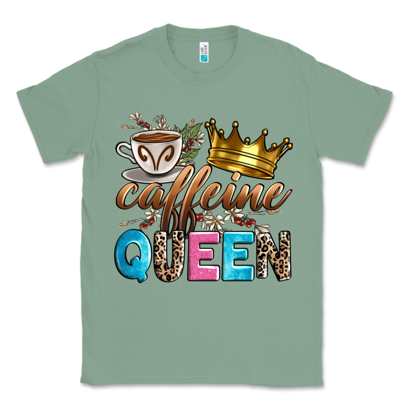 Caffeine Queen Classic Tee by Zillion Design Studio | Teevron