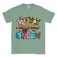 Sage caffeine queen Classic Tee - Zillion Design Studio
