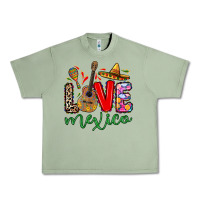 Oil Green Love Mexico Urban Heavy Tee - RanaPortraitStore