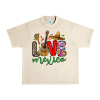 Sandshell Love Mexico Urban Heavy Tee - RanaPortraitStore