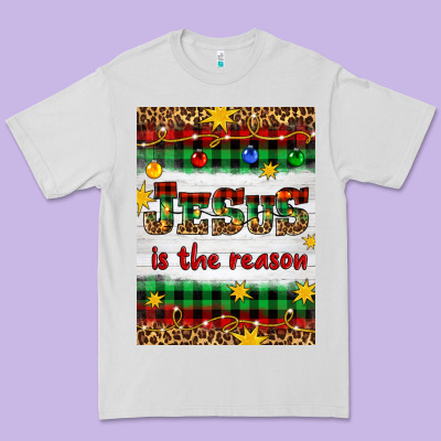 Christmas Jesus Is The Reason Premium Tee Designed By Artiststas