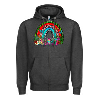 Charcoal Heather aunt Zipper Hoodie - SublimationCraftShop