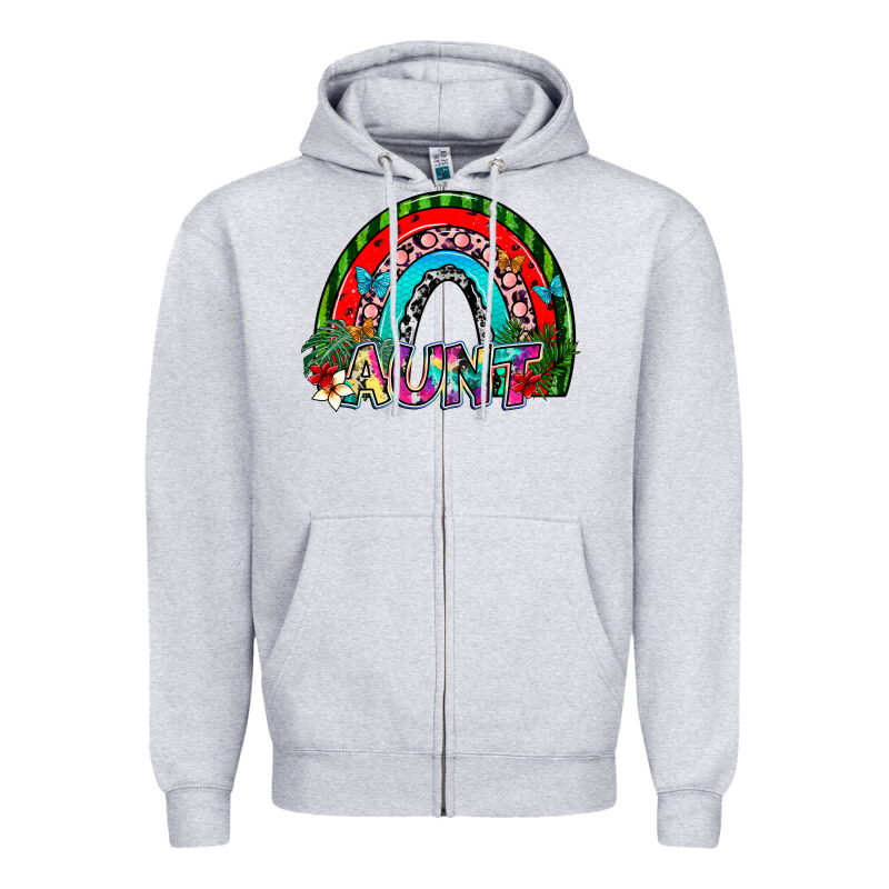 Aunt Zipper Hoodie by SublimationCraftShop | Teevron