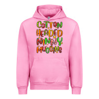 Fuchsia Pink cotton headed ninny muggins Urban Hoodie - MaliasSmallBusiness