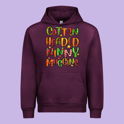 Cotton Headed Ninny Muggins Urban Hoodie Designed By Maliassmallbusiness