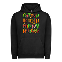 Pigment Black cotton headed ninny muggins Urban Hoodie - MaliasSmallBusiness
