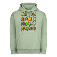 Pigment Oil Green cotton headed ninny muggins Urban Hoodie - MaliasSmallBusiness