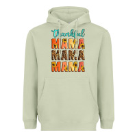 Matcha Thankful mama mama mama Heavyweight Hoodie - Artiststas