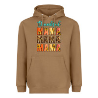 Toasted Coconut Thankful mama mama mama Heavyweight Hoodie - Artiststas