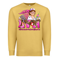 Antique Gold lvn licensed vocational nurse Premium Sweatshirt - AdoDesignShop