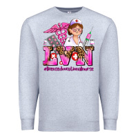 Heather Grey lvn licensed vocational nurse Premium Sweatshirt - AdoDesignShop