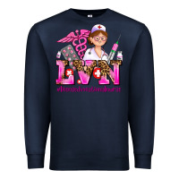 Navy lvn licensed vocational nurse Premium Sweatshirt - AdoDesignShop