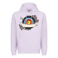 Lilac custom name archery Premium Hoodie - MaliasSmallBusiness