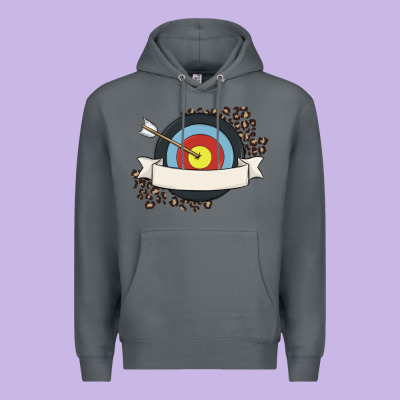 Custom Name Archery Premium Hoodie Designed By Maliassmallbusiness
