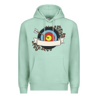 Seafoam custom name archery Premium Hoodie - MaliasSmallBusiness