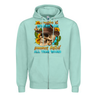 Seafoam somewhere where the summer lasted all year 'round Zipper Hoodie - HRA Design Shop