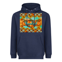 Navy Thankful Pumpkins Heavyweight Hoodie - Artiststas