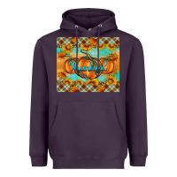 Plum Thankful Pumpkins Heavyweight Hoodie - Artiststas
