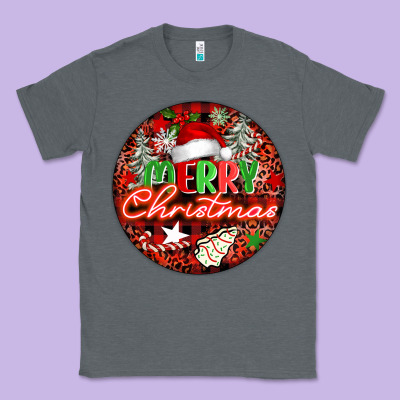 Merry Christmas Classic Tee Designed By Fadigitalartstudio