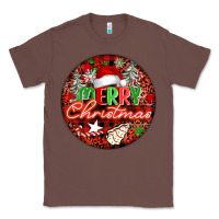 Chestnut Merry christmas Classic Tee - FaDigitalArtStudio