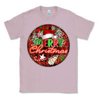 Lilac Merry christmas Classic Tee - FaDigitalArtStudio