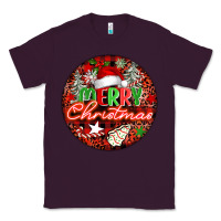 Plum Merry christmas Classic Tee - FaDigitalArtStudio