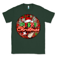Sports Green Merry christmas Classic Tee - FaDigitalArtStudio