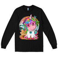 Black summer unicorn tbw Long Sleeve Tee - texasbilliewilder