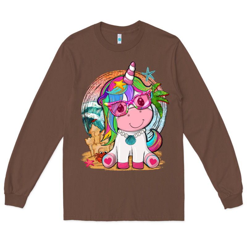Summer Unicorn Tbw Long Sleeve Tee by texasbilliewilder | Teevron