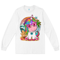 White summer unicorn tbw Long Sleeve Tee - texasbilliewilder