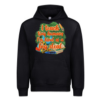 Black i teach tiny humans im kind of a big deal Urban Hoodie - NancyCooperArtShop
